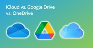 Perbedaan iCloud vs Google Drive vs OneDrive