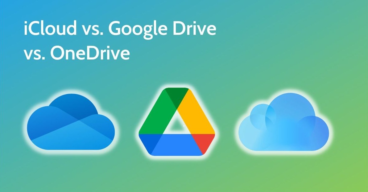 Perbedaan iCloud vs Google Drive vs OneDrive