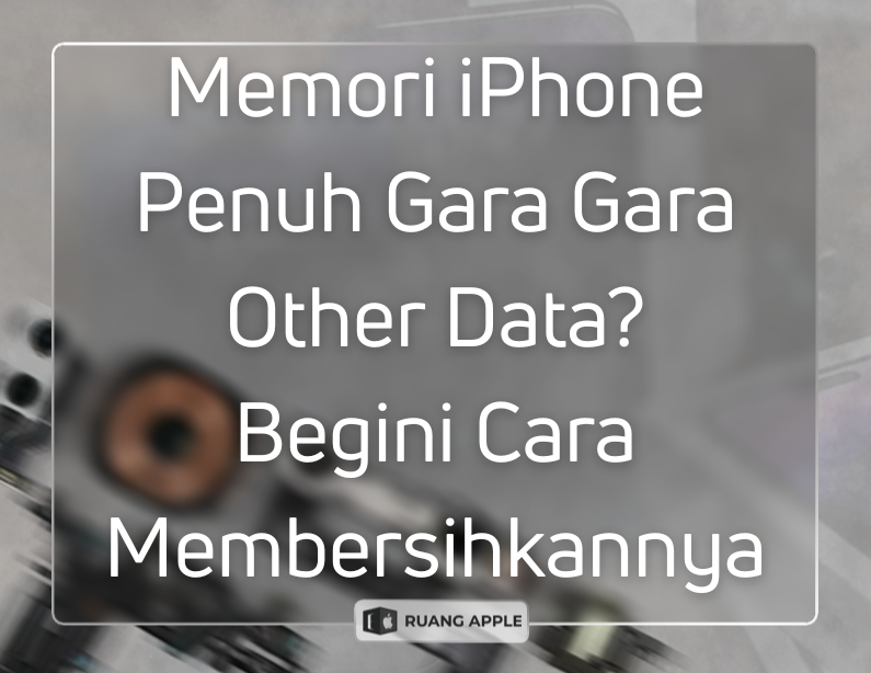 Cara Menghapus Other Data iPhone yang Membuat Memori Penuh