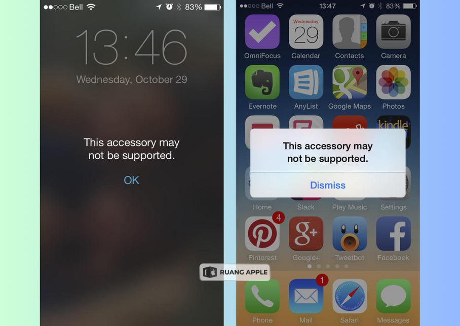 Penyebab Utama Notifikasi Aksesori Tidak Didukung
