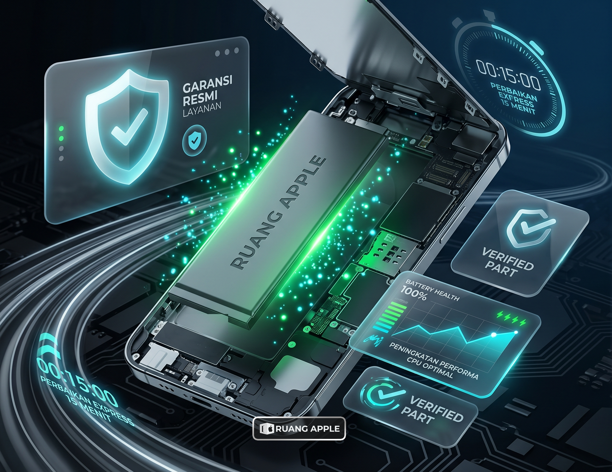 Tempat Ganti Battery iPhone Cepat dan Bergaransi Solusi Performa Kembali Lincah