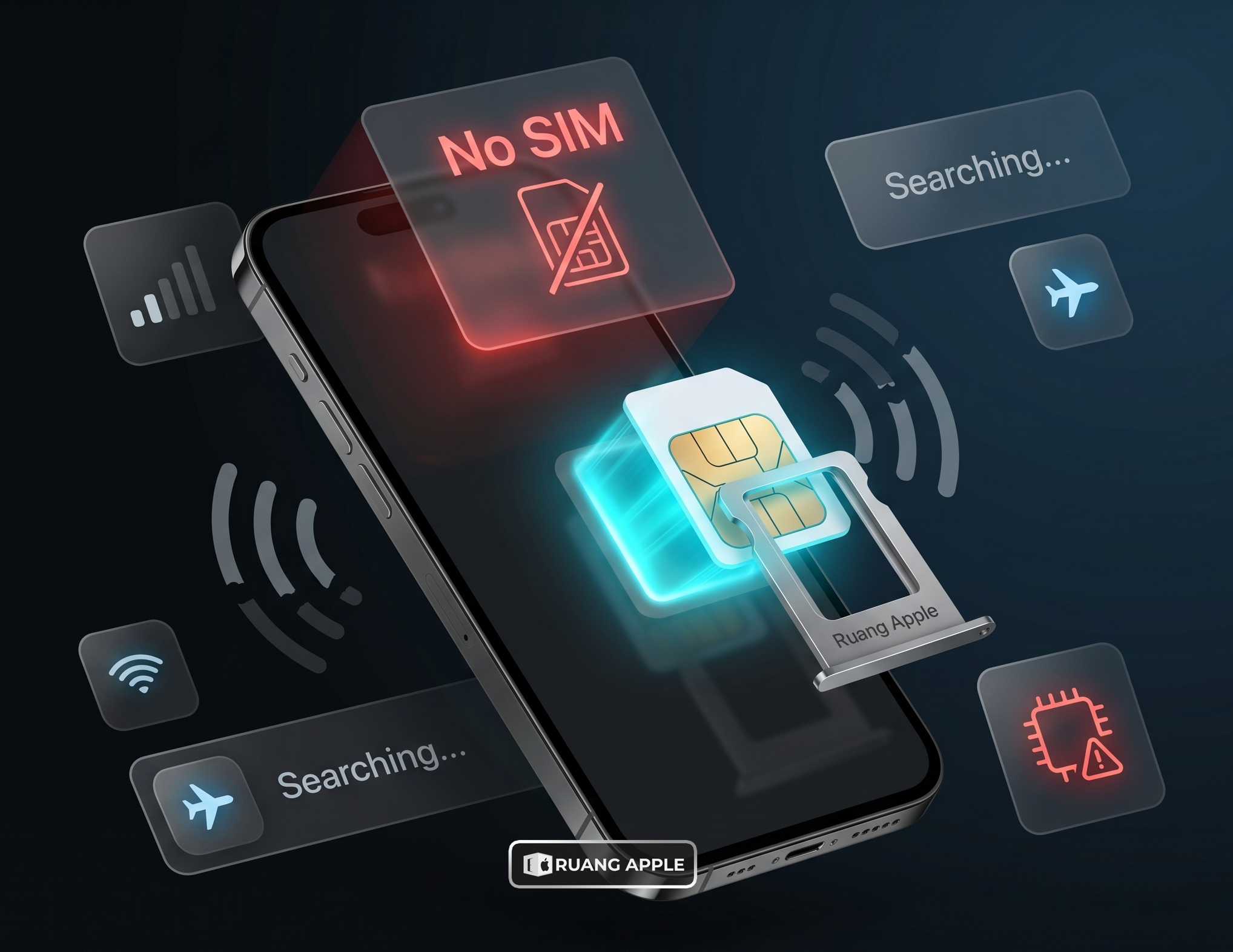 iPhone Tidak Bisa Membaca SIM Card Ini Penyebabnya!