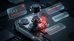 Penyebab Kamera 0.5x iPhone Hilang Tiba-Tiba Serta Langkah Pengecekan Teknisi
